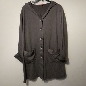 Lightweight long sleeve hooded jacket